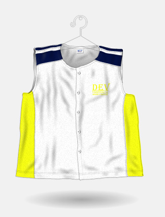 White + Lemon Yellow + Navy Blue