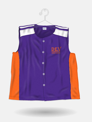 Violet + Orange + White