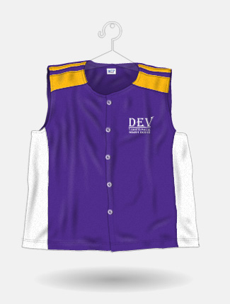 Violet + White + Golden Yellow