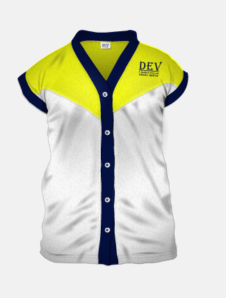 White + Lemon Yellow + Navy Blue