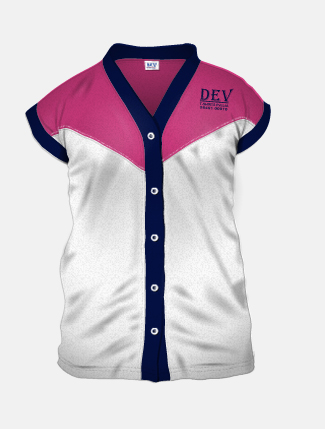 White + Magenta + Navy Blue