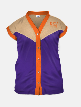 Violet + Camel + Orange