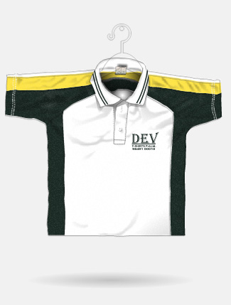 White + Bottle Green + Lemon Yellow