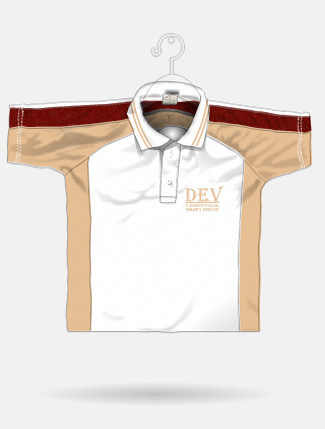 White + Camel + Maroon