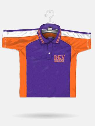 Violet + Orange + White