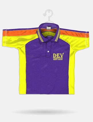 Violet + Lemon Yellow + Orange